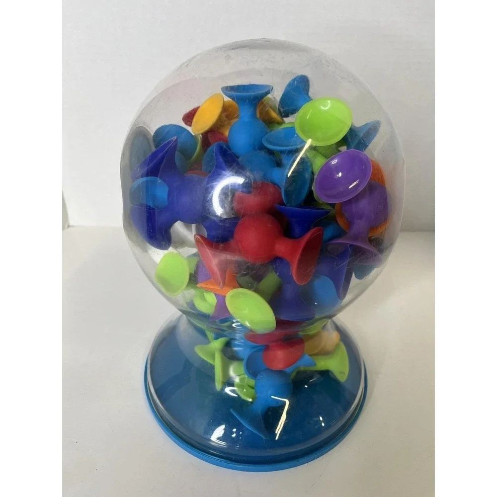 Fat Brain Toy Co Squigz Fun Little Suckers! 8 Cool Shapes High Grade Silicone ¹⁶